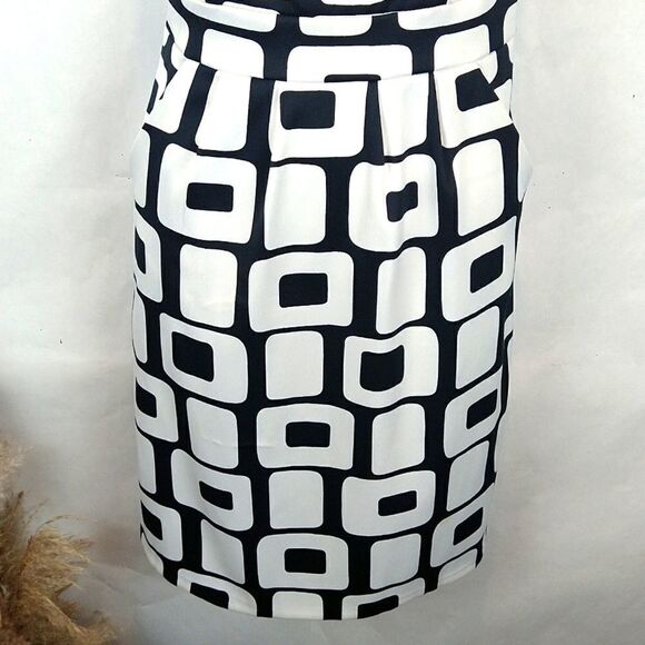 XOXO bold black and white party dress size 11 - Picture 4 of 11